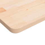 Table Top Medium brown Solid Oak Wood 90x90 cm Simple Table Top 342933