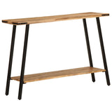 Console Table 110x30x75 cm Solid Wood Mango 373615