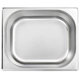 Gastronorm Containers 2 pcs GN 1/2 200 mm Stainless Steel 50890