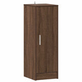 Shoe Cabinet Brown Oak 32x35x92 cm Engineered Wood 816019