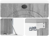 Wall-Mounted TV Cabinet Grey Sonoma 59.5 x 31 x 30 cm 898201