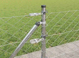 Welded Wire Fence with Concrete Base 10 x 0.4 m 3351290