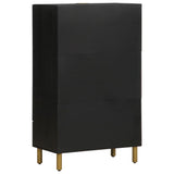 Highboard Black 60x33x100 cm Engineered Wood 4017678