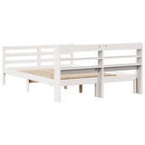 Bed Frame with Headboard without Mattress White 120x200 cm 3306644
