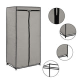 Wardrobes 2 pcs Grey 75x50x160 cm 282444