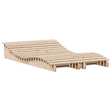 Sun Loungers 2 pcs 205x60x31.5 cm Solid Wood Pine 832573