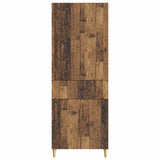Cabinet Set 2 pcs Old Wood Engineered Wood 3416752