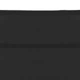 Sun Lounger Black and silver Textilene and aluminium Standard 310521