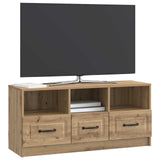TV Cabinet Artisan Oak 102 x 34.5 x 47 cm Engineered Wood 895834