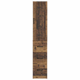 Cabinet Set 2 pcs Old Wood 33 x 34.5 x 87 cm Engineered Wood 3416977