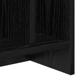 TV Stand 2 pcs Black Oak 50 x 35 x 45 cm Engineered Wood 891003