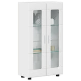 Sideboard with Shelf FLORIN High Gloss White 55.5 x 29 x 100 cm 880255