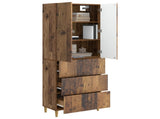 Cabinet Set 2 pcs 66 x 34.5 x 90 cm Engineered Wood 3416563