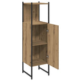 Bathroom Cabinet Artisan Oak 33x33x120.5 cm Engineered Wood 857707