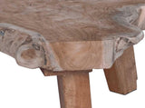 Bedside Table Brown 40 x 40 x 25 cm Solid Reclaim Wood 42012359