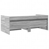 Daybed Grey sonoma Engineered wood Single Daybed Rectangular 3280844