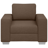 Sofa Brown 100 x 77 x 82 cm Fabric 4105211