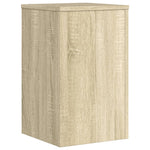 ZNTS Plant Stands 2 pcs Sonoma Oak 30x30x50 cm Engineered wood 852917