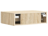 Bedside Cabinet with Drawer 2 pcs Sonoma Oak 49 x 34.5 x 20 cm 897940