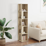 Corner Cabinet Sonoma Oak 33x33x164.5 cm Engineered Wood 809047