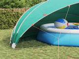 Pool Dome 592 x 590 x 275 cm 185T polyester with PU coating 42001131