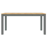 5 Piece Dining Set PANAMA Grey Solid Wood Pine 3345180