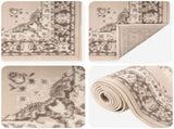 Runner Rug FLORNES Woven Ecru 80 x 400 cm PP 7 mm 42057518