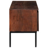 TV Cabinet Honey brown 110 x 30 x 36 cm Solid acacia wood 4104021