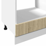 Oven Cabinet Sonoma Oak 60x46x81.5 cm Engineered Wood 849617