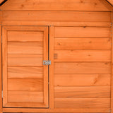 Chicken Coop 150x96x110 cm Solid Firwood 171459