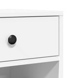 Printer Stand with Wheels White 60x40x68.5 cm 840639