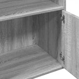 Bookcase Grey Sonoma 100x36x189 cm Engineered Wood 3295329