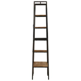 Clothes Rack with Shelves 90x40x190 cm Solid Wood Mango and Iron 358577