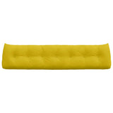 Back Pillow Yellow 200 x 24 x 50 cm Velvet 42014610
