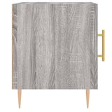 Bedside Cabinets 2 pcs Grey Sonoma 40x40x50 cm Engineered Wood 827545