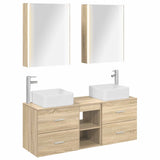 Bathroom Furniture Set 5 pcs Sonoma Oak 3406769