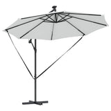 Umbrella Sand 294 x 294 x 248 cm Polyester and Aluminium 42003383