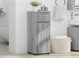Bathroom Cabinet Grey Sonoma 30.5 x 30 x 101 cm Engineered Wood 888743