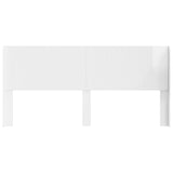 Headboard High Gloss White Engineered Wood 889559