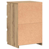 Bedside Cabinets 2 pcs Artisan Oak 40x35x62.5 cm Engineered Wood 856525