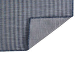 Outdoor Flatweave Rug 200x280 cm Blue 340798