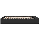 Bed Frame without Mattress Black 140x200 cm 3280567