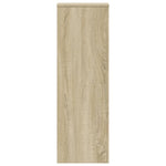 Plant Stands 2 pcs Sonoma Oak 33x33x100 cm Engineered Wood 3307884