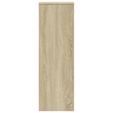 Plant Stands 2 pcs Sonoma Oak 33x33x100 cm Engineered Wood 3307884