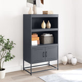 Highboard Anthracite 68.5x38.5x123.5 cm Steel 846502