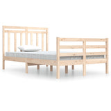 Bed Frame without Mattress 120x200 cm Solid Wood 3105310