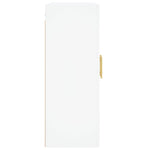 Wall Mounted Cabinets 2 pcs White Engineered Wood 3198001