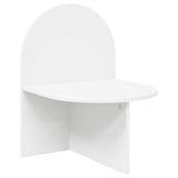 Bedside Table White 48 x 49 x 65 cm Engineered Wood 8001113