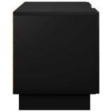 TV Stand 90 x 34.5 x 40 cm Black Engineered Wood 8011478