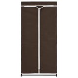 Wardrobe Brown Iron frame with fabric cover Medium Wardrobe 282442